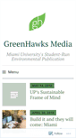 Mobile Screenshot of greenhawksmedia.net